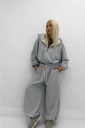 felpa crop con zip she